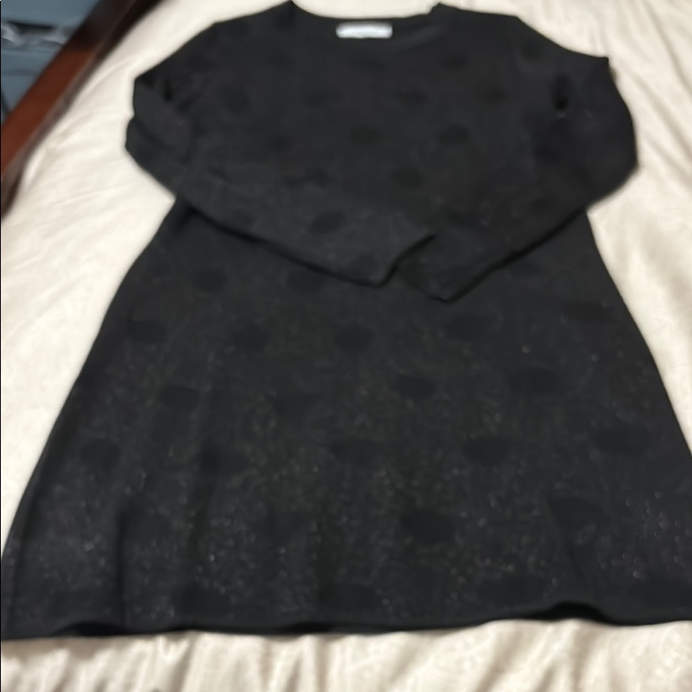 Axara Paris Elegant Black knit Dress